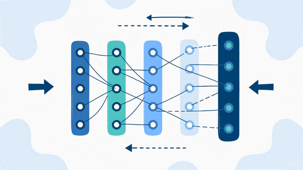 Backpropagation explained simply - AI Nuggets beginner guide to how AI learns from mistakes
